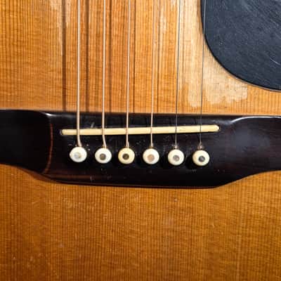 Vintage 70’s-80’s MIJ Epiphone PR-765 Natural Fresh Fret Level image 7