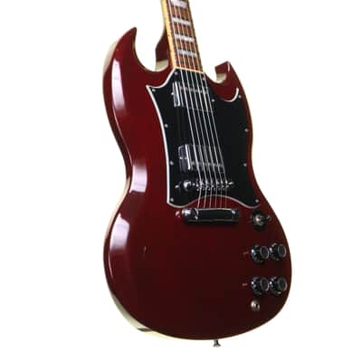 Gibson SG Standard Electric Guitar, Cherry Red with Hard Case image 5