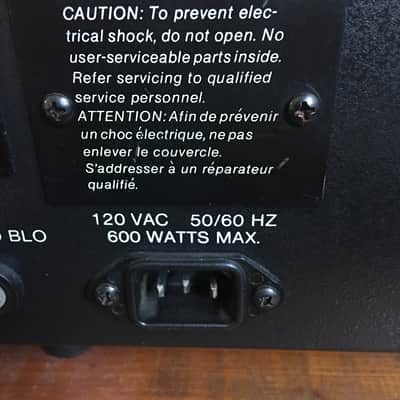 Amplified Musical Products (A.M.P.) BH420 (110v power) image 5