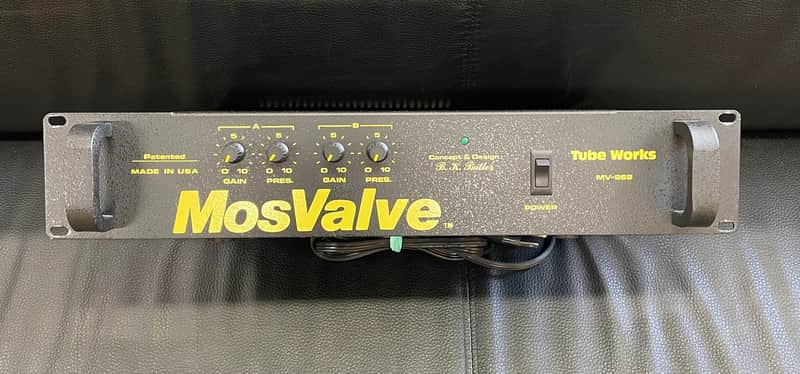 B.K. Butler Tube Works MosValve MV- 962 1990s - Black image 1