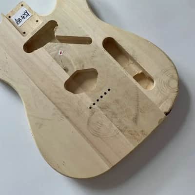 Telecaster Tele Style Unfinished Basswood Guitar Body DIY Project image 3