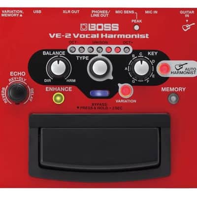 BOSS VE-2 Vocal Echo Pedal for Singing Guitarists | Real-Time Vocal Harmonies... image 8