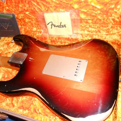 2008 Fender 60's Road Worn Stratocaster w/ Custom Shop Loretta Diaz (LD)hand wound Fat-60s image 12