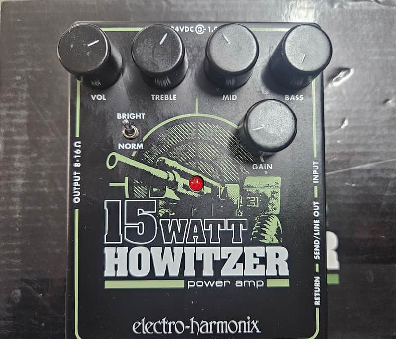 Electro-Harmonix 15 Watt Howitzer Power Amp Pedal w/ Box & Paperwork image 1