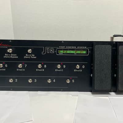 JOHNSON MILLENNIUM MILLENIUM J 12 J12 MIDI MULTI EFFECT FOOT AMP CONTROL Controller PEDAL Stereo One Fifty JM 150 JM250 250 JM150 Amp Amplifier also works with Digitech 2112 2101 Valve FX   NE47AD-10066  JAN. 98 image 5