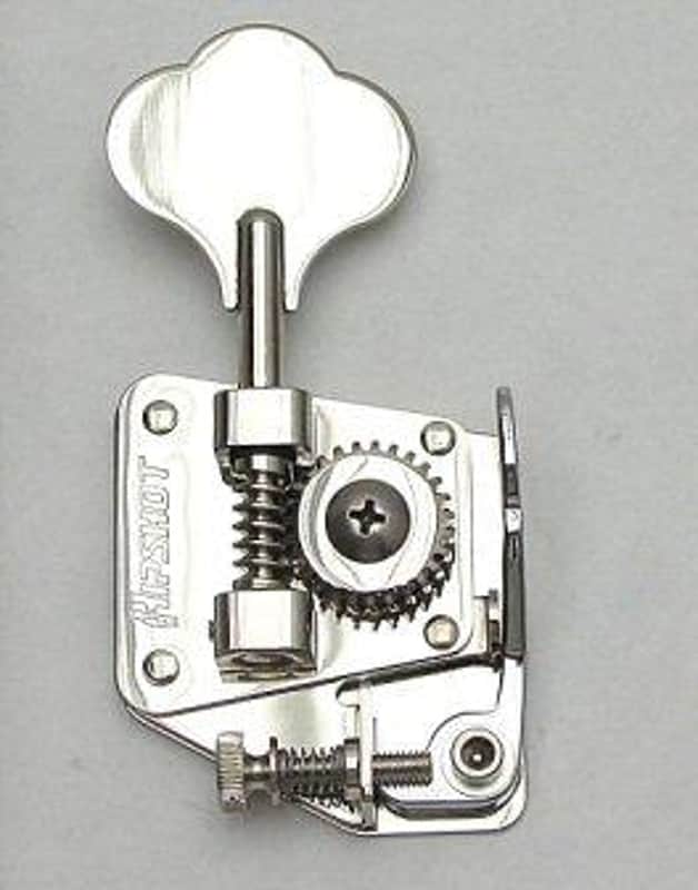 Hipshot 20200N BT2 Bass Extender Clover Key For Vintage Fender Nickel image 1