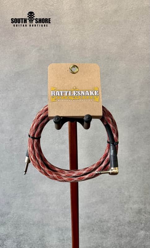 The Rattlesnake 15' Standard Straight to Right Angle - Red Snake image 1
