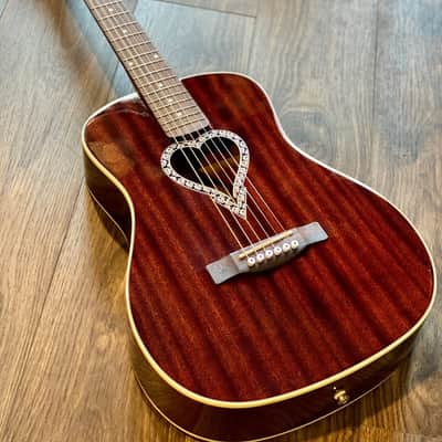 Fender Alkaline Trio Malibu Mahogany in Natural image 1