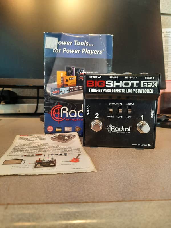 Radial BigShot EFX True Bypass Effects Loop Switcher image 1