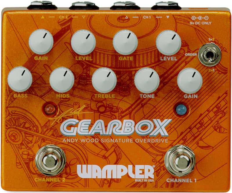 Wampler Gearbox Andy Wood Signature Overdrive Pedal image 1