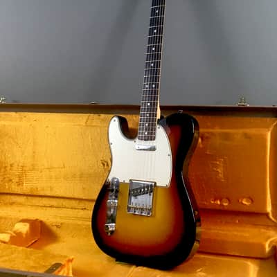 LEFTY! Fender American Vintage 64 Reissue 2012 NOS Relic Classic Sunburst Tele Nitro Made in USA 7.2 Lb G&G HSC Rare image 15