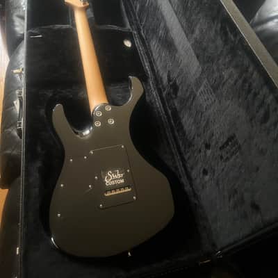 Suhr Modern Plus HSH with Pau Ferro Fretboard Flamed Top Trans Charcoal Burst image 10