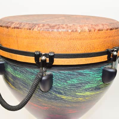Remo Infinity Mondo 14" Djembe, Multi-color image 6
