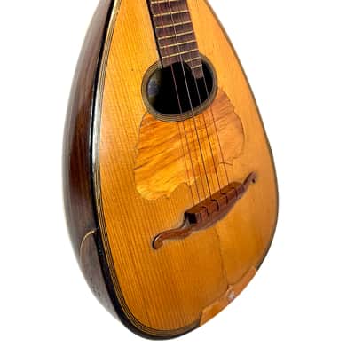 Brescia Mandolin “Estudiantina G. Colombo” Label 1890s / 1900s image 4