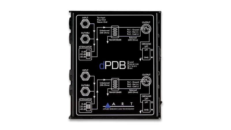 ART dPDB 2-channel Passive Direct Box image 1