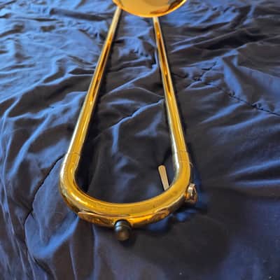 Yamaha YSL-446G Intermediate Bb/F Trombone 2022s - Lacquered Brass image 12