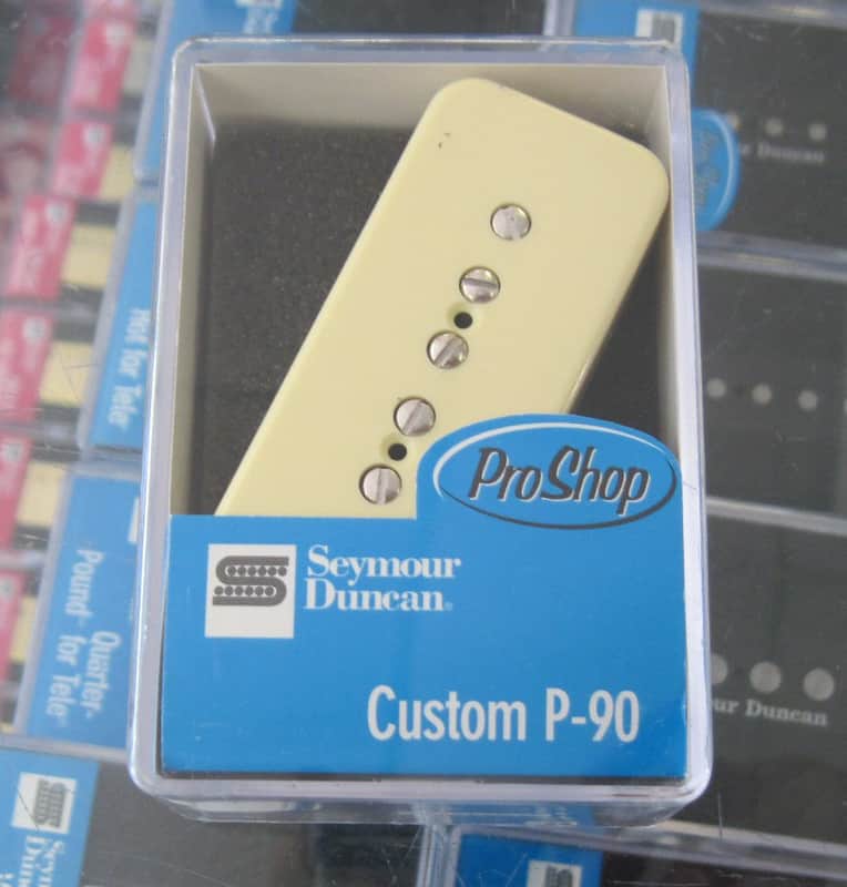 Seymour Duncan Custom P90 Soapbar Bridge Cream SP90-3b image 1