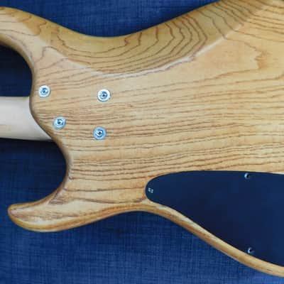 TBC The Bass Company 4 String Electric Bass Made in USA #000394 Spalted Maple/Ash USA ! image 9