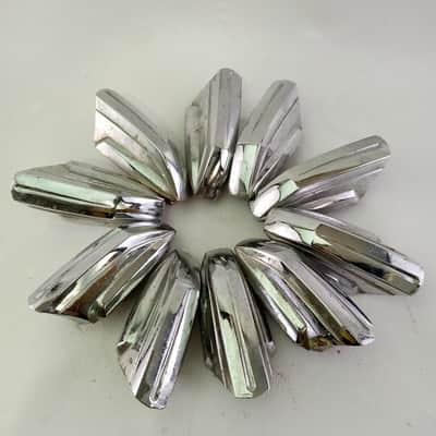 Premier 6000 /Beverley #6158-20 10x Bass Drum Lugs Vintage 60s England 1 1/8" UK image 1