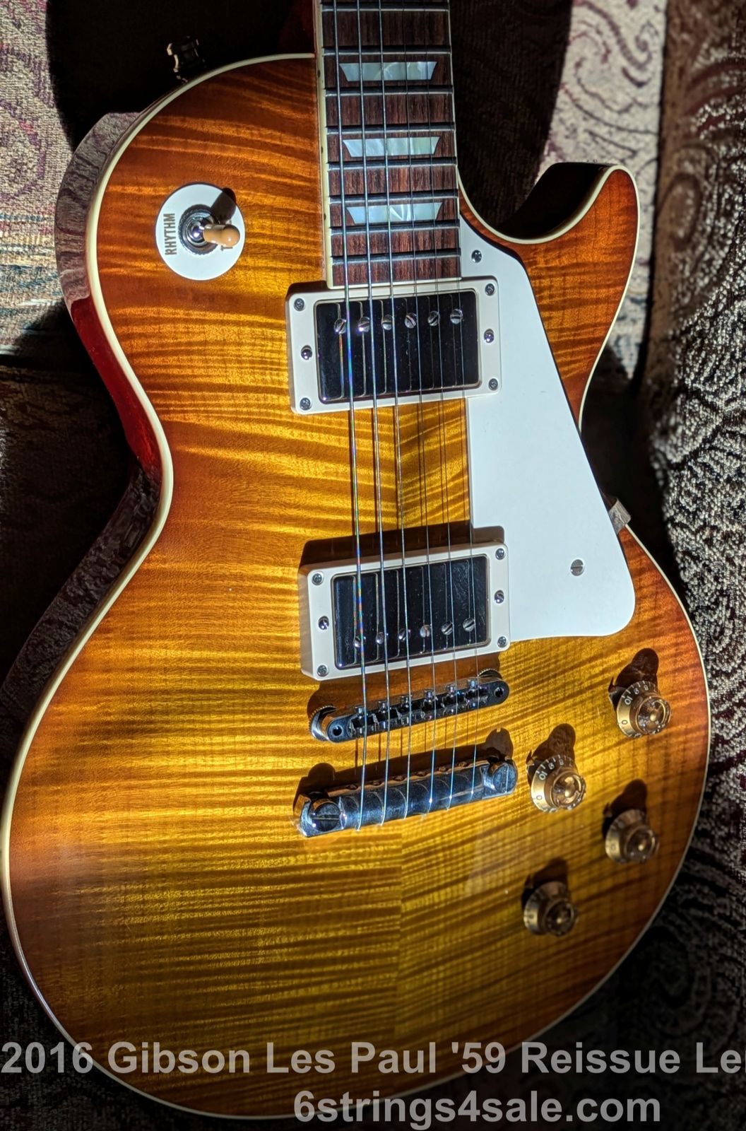 2016 Gibson '59 Les Paul Historic Reissue - Dirty Lemon Burst