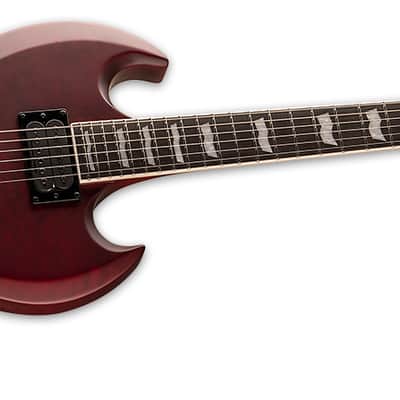 ESP LTD Viper-1000 Evertune QM See Thru Black Cherry Satin Electric Guitar + Free Gig Bag Viper 1000 image 2