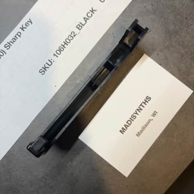 ORIGINAL Roland Replacement SHARP/BLACK Key (106H032) for Juno-6/60/106, Jupiter-6/8, HS-60, SH-101, VK-09, JX-3P, HS-10/Juno-1, System 100m 184, etc image 3