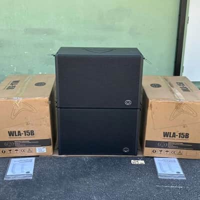 (2) Wharfedale Pro WLA-15B 15" Passive Subwoofer #7015 (THS) image 2
