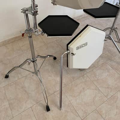 SIMMONS SDS8 1984 WHITE DRUMS KIT VINTAGE ORIGINAL 80's image 17