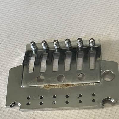 2000's Japan Jackson Licensed JT-580LP Low Profile Floyd Rose Tremolo Bridge Chrome Base Plate image 8