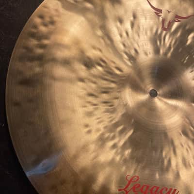 WILD BULL Legacy Series Hand Forged & Hammered 16" China Crash Cymbal image 8