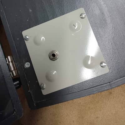 Filmosound 1x 12 Speaker in Vintage Cab late 60's / 70's 16 ohms sounds great with a small amp for classic overdrive sound and maybe a good box for a small amp project for the right person image 6