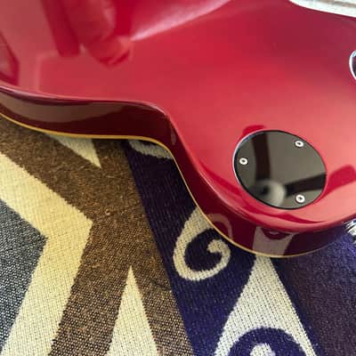 2012 Edwards by ESP E-LP-125SD/QM Les Paul - Black Cherry image 15