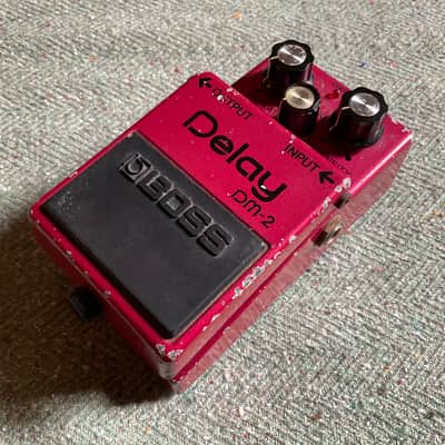 Boss DM-2 Delay 1981 July MN3101 Red ink image 1