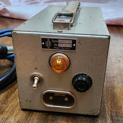 Neumann Vintage Original Fully Serviced NG Power Supply for U47 U48 Tube Microphone includes AC & Output Cables image 1
