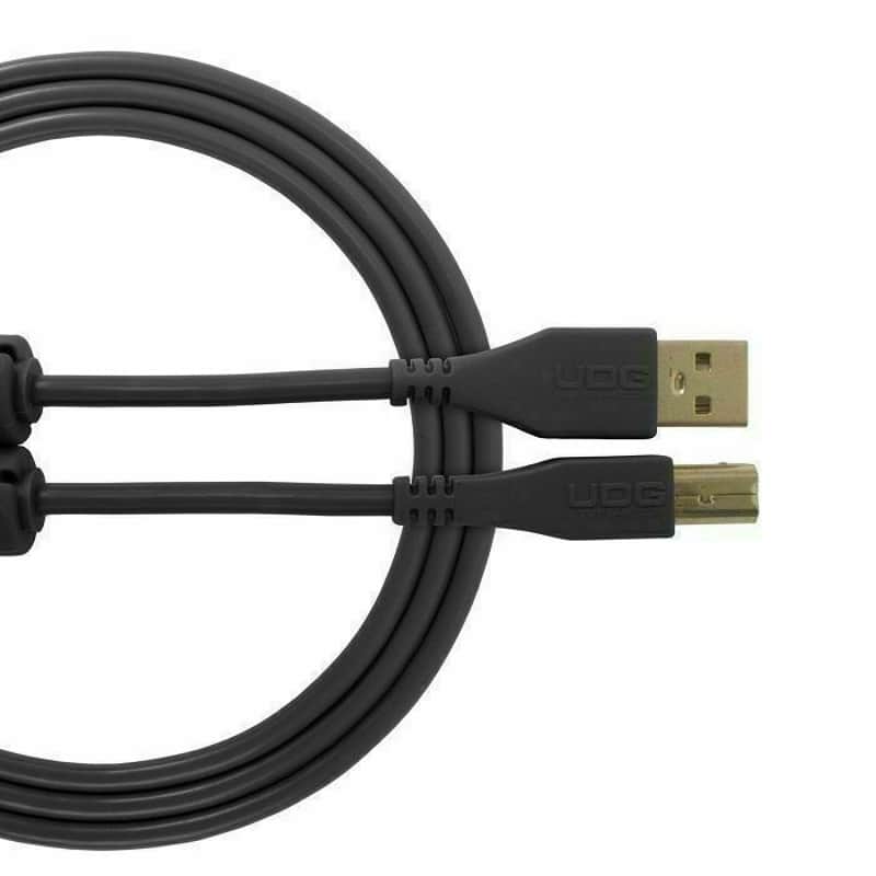 UDG Ultimate Straight USB 2.0 A-B Audio Cable (, 3.0m) Black
