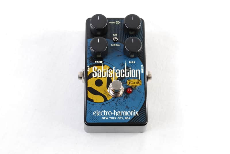 Used Electro-Harmonix EHX Satisfaction Plus + Fuzz Guitar Effects Pedal image 1