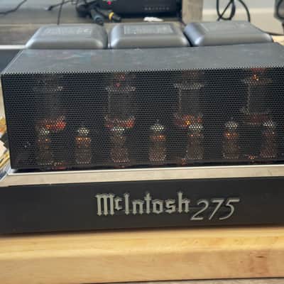 McIntosh MC275 MkII Commemorative Edition 75-Watt Stereo Tube Power Amplifier 1993 - 1994 - Silver image 1