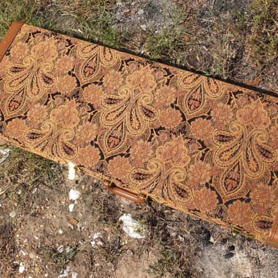 PRS Multi-Fit Hard Guitar Case 2010s - Brown Paisley / Brown Interior image 1
