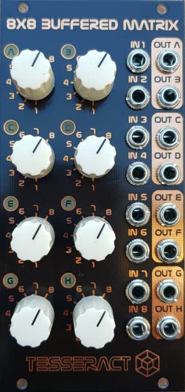 TESSERACT MODULAR 8 X 8 BUFFERED MATRIX : BRAND NEW :  [DETROIT MODULAR] image 1