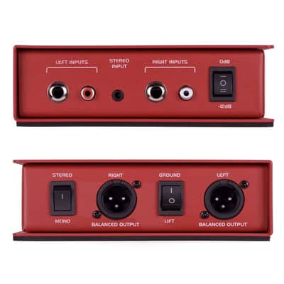 Samson MCD2 Pro Professional Stereo Computer/DJ Direct Box image 4