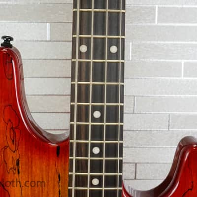 Sterling StingRay Ray34HHSM - Blood Orange Burst image 3