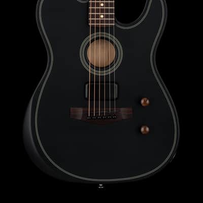 Fender Acoustasonic Standard Telecaster - Black #08133 image 1