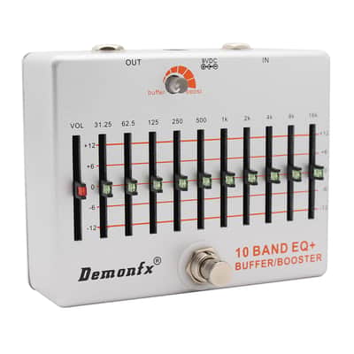 Demon FX 10 BAND EQ + Buffer or Boost Adjust Option image 7