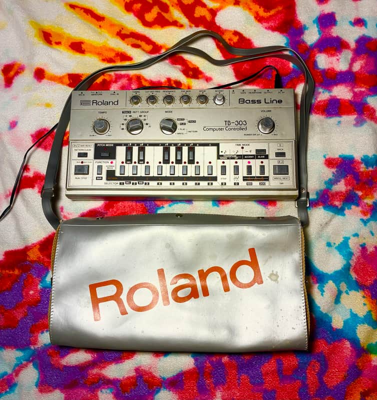 Roland TB-303 Bassline Synthesizer Module Vintage 🌚DEMO CLIP🌝 image 1