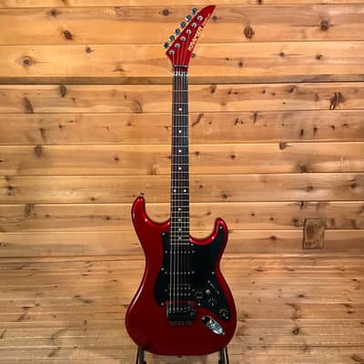 Kramer 1980s Focus 3000 Electric Guitar USED - Candy Apple Red image 2