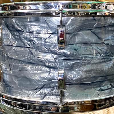 Leedy Frank Capp (Slingerland era) 1966 Sky Blue Pearl 4 Piece Set - Very Good Condition image 7