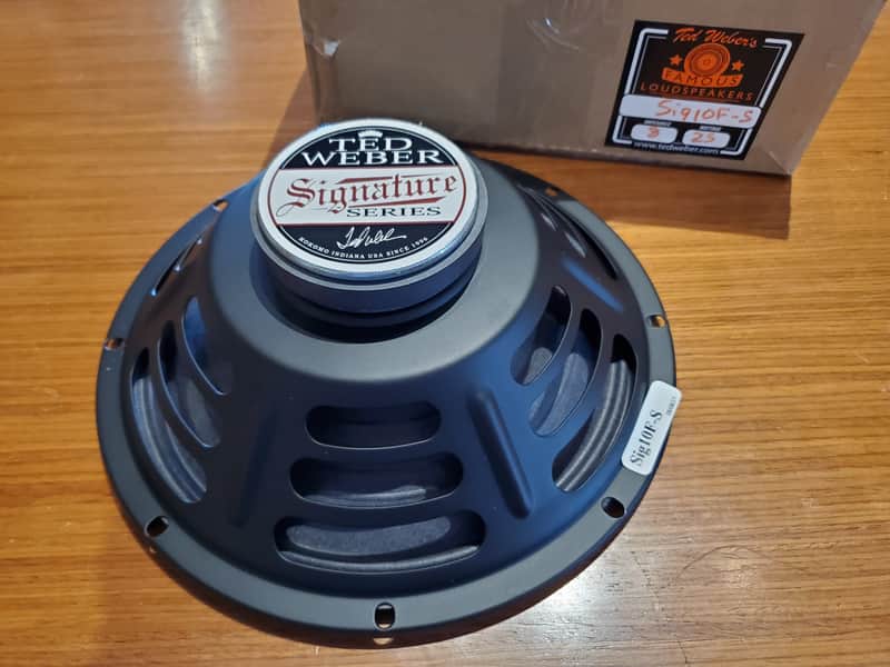 Ted Weber Signature Series Speaker Model Sig10F-S (Ceramic) - 10 Inch, 8 Ohm, 25 Watt image 1