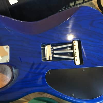 Warmoth Strat Blue image 9