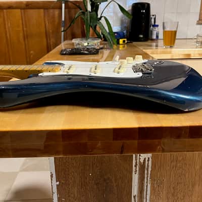 2007 Fender Classic Player '50s Stratocaster with Lake Placid Blue Vintage Makeover image 11