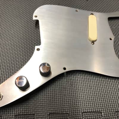 1958 Fender Musicmaster Loaded Pickguard Original Pots Pickup Cover Jack Pickguard Vintage Pre CBS image 1